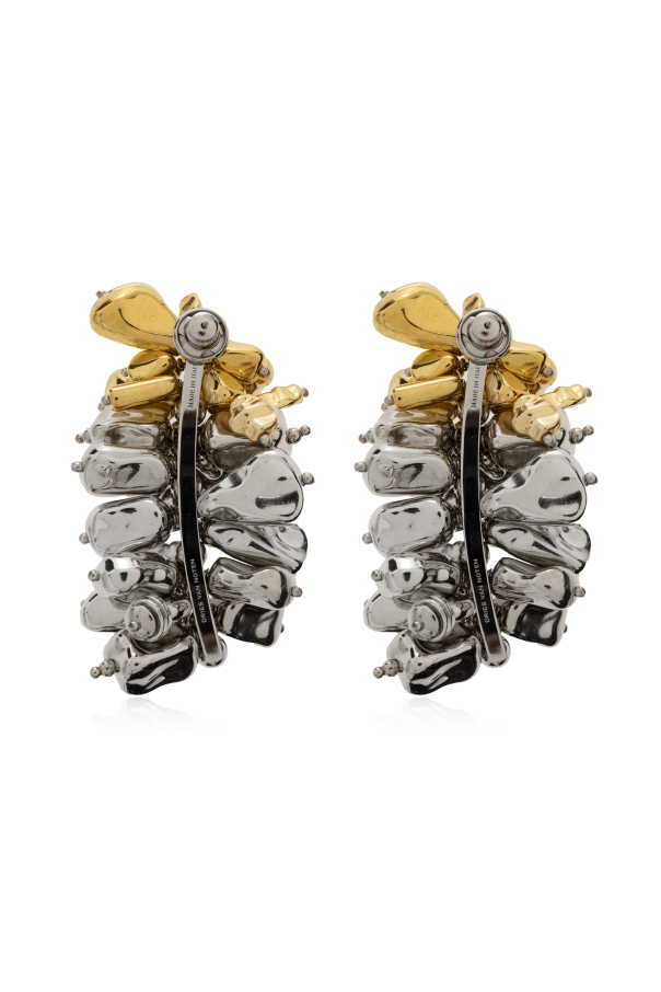 Dries Van Noten Brass earrings