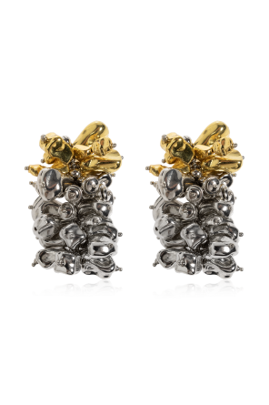 Brass earrings