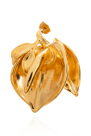 Moschino Brass earrings