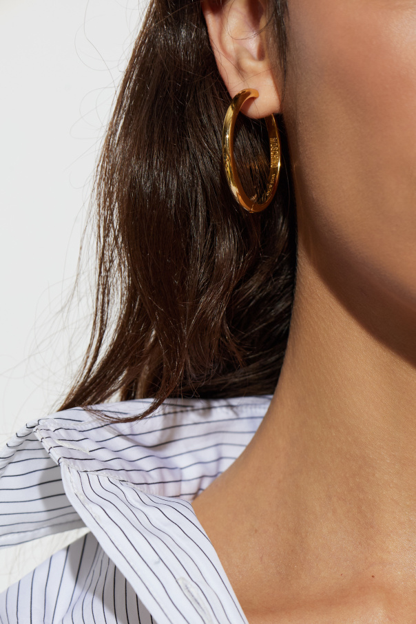 Moschino Round earrings