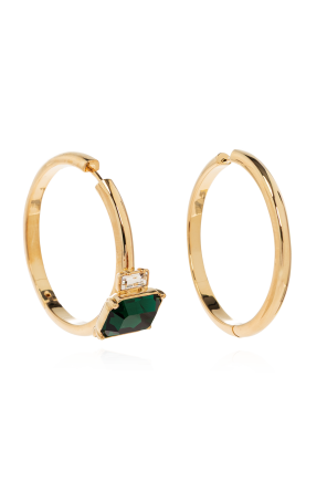Round earrings