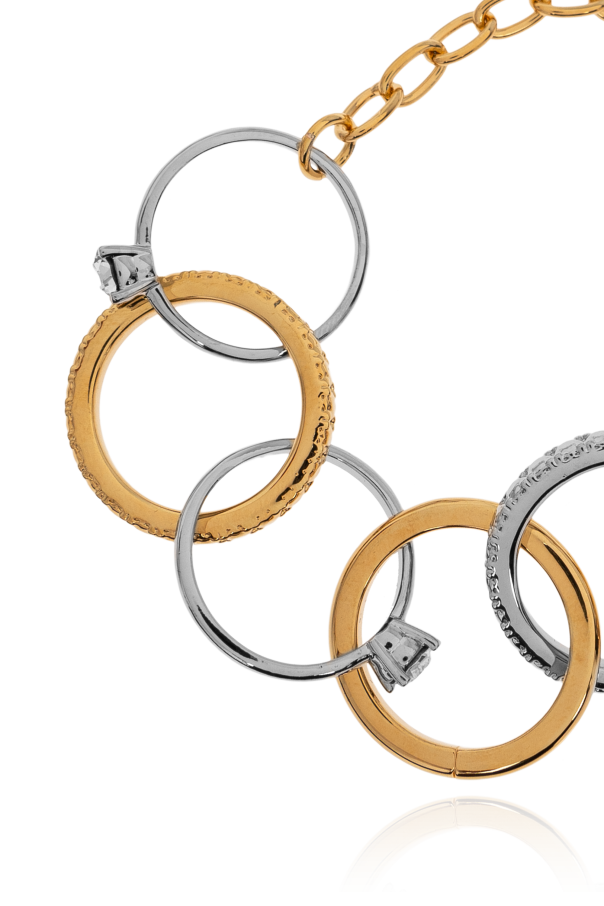 Moschino Bracelet with shimmering crystals
