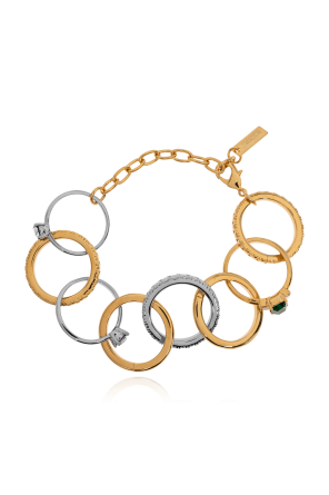 Bracelet with shimmering crystals