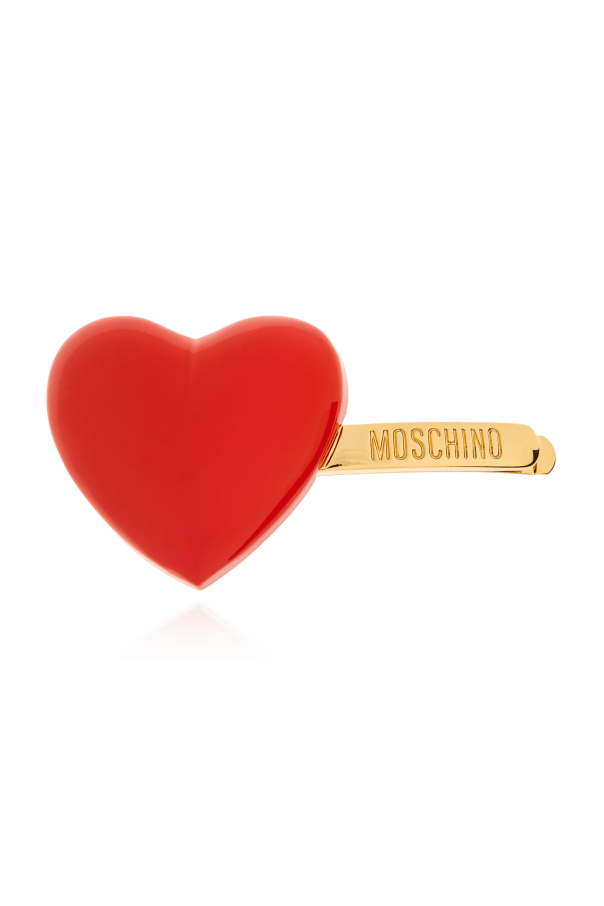 Hair clip with heart motif od Moschino