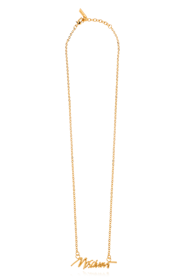Moschino Logo necklace