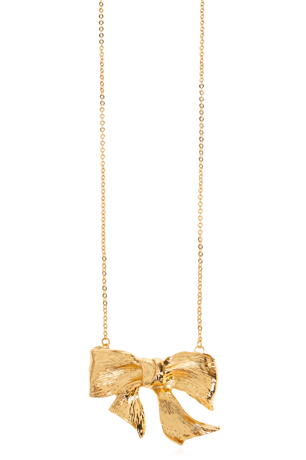 Necklace with a bow od Moschino