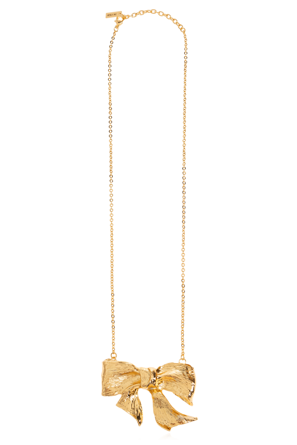 Moschino Necklace with a bow