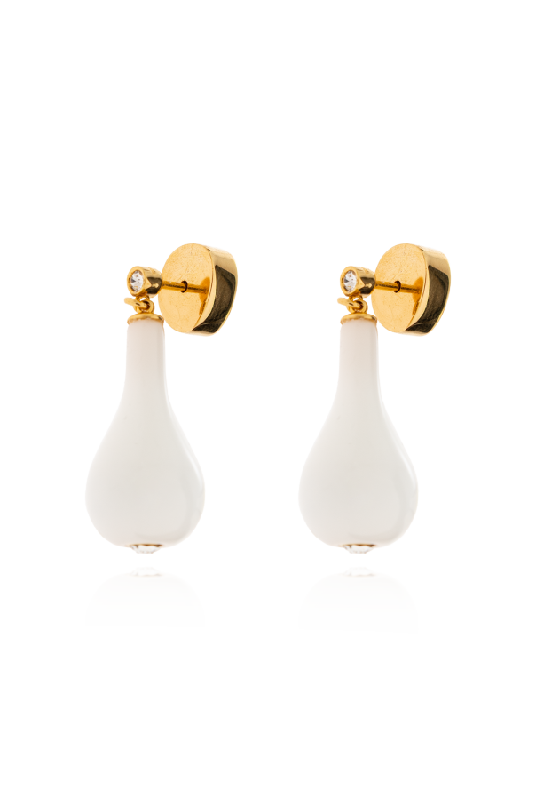 Earrings with crystal od TOTEME