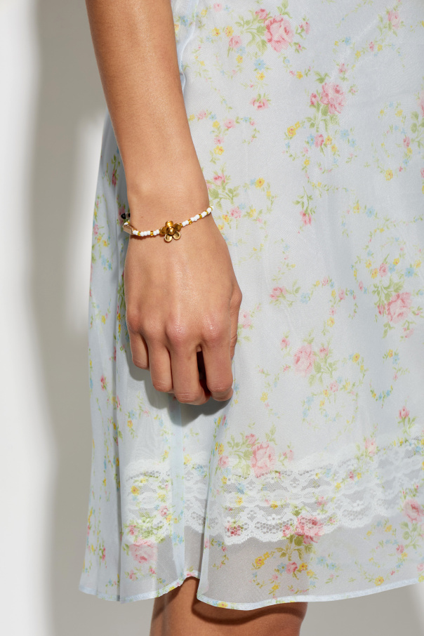 Marc Jacobs Brazalete con motivo floral