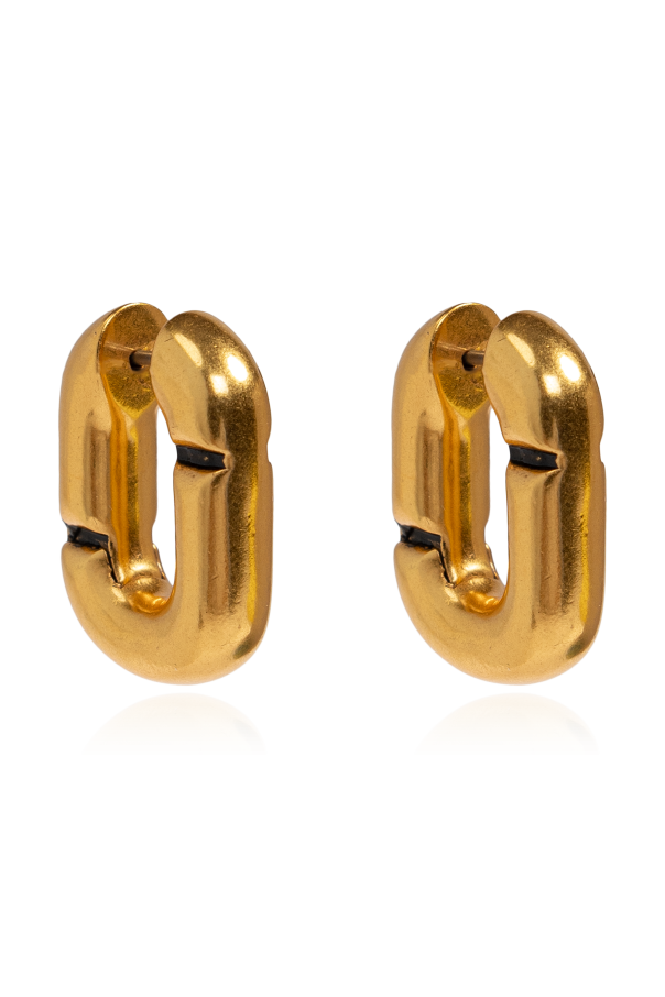 Brass earrings od Marc Jacobs