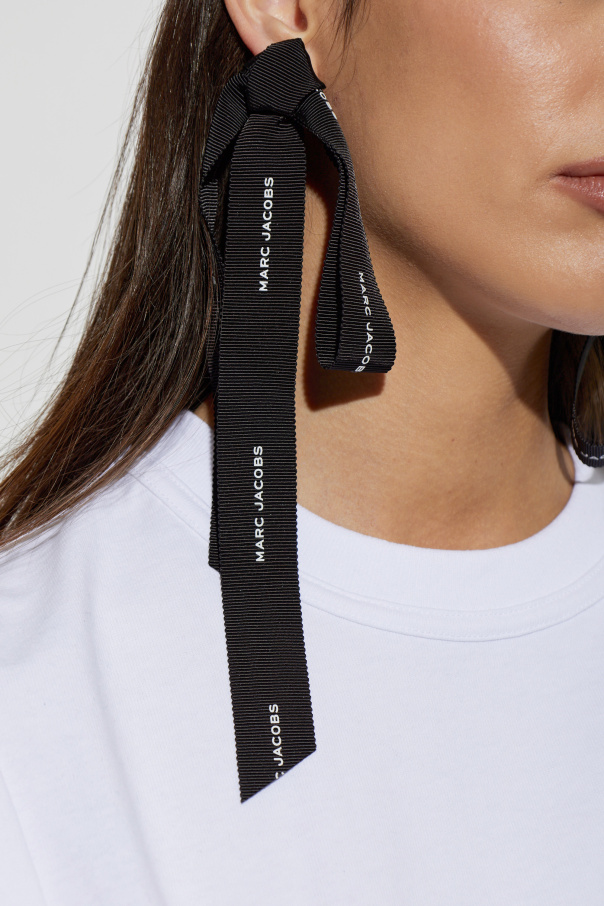 Marc Jacobs Long earrings with logo
