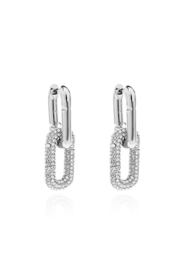 Earrings with shimmering crystals od Marc Jacobs