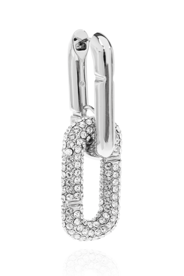 Marc Jacobs Earrings with shimmering crystals