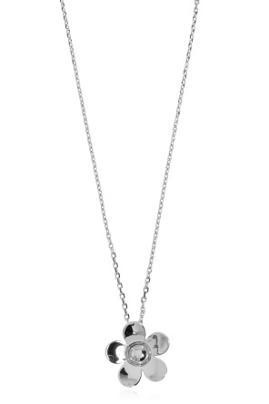 Necklace with floral motif