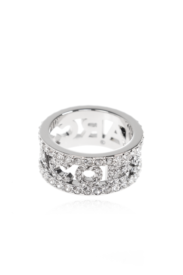 Marc Jacobs Pierścień z logo