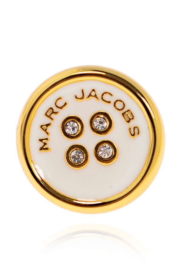 Marc Jacobs Button-shaped earrings