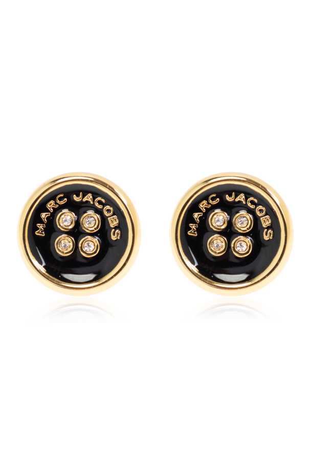 Marc Jacobs Button-shaped earrings