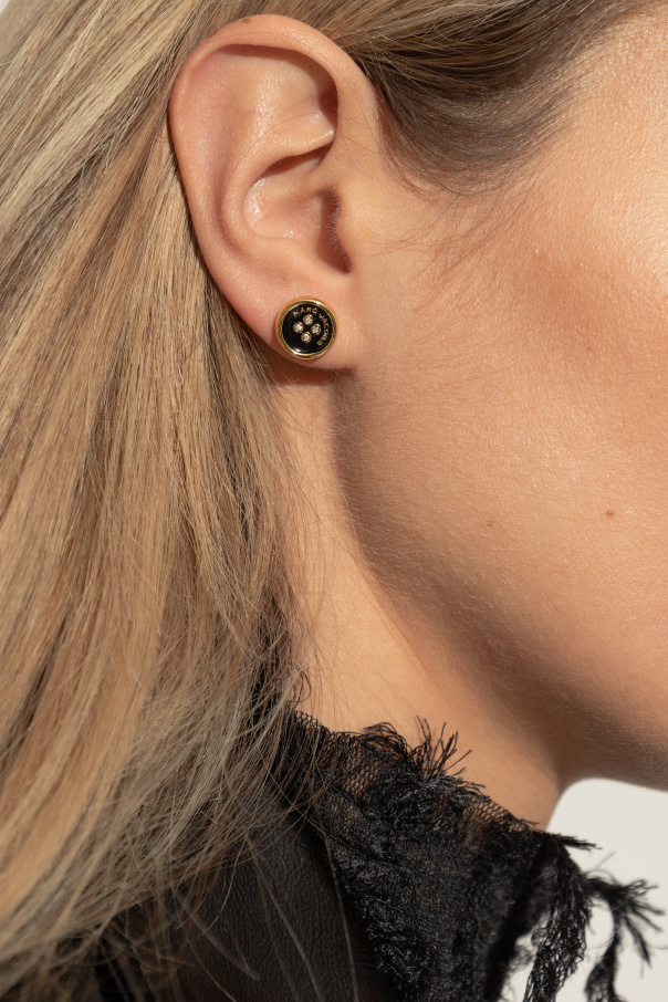 Marc Jacobs Button-shaped earrings