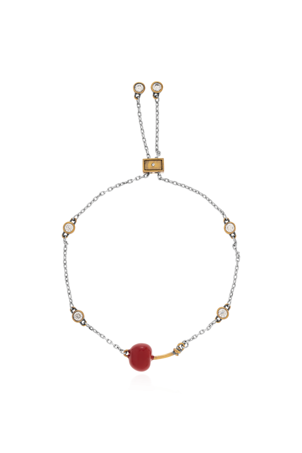 Bracelet with a charm od Marc Jacobs