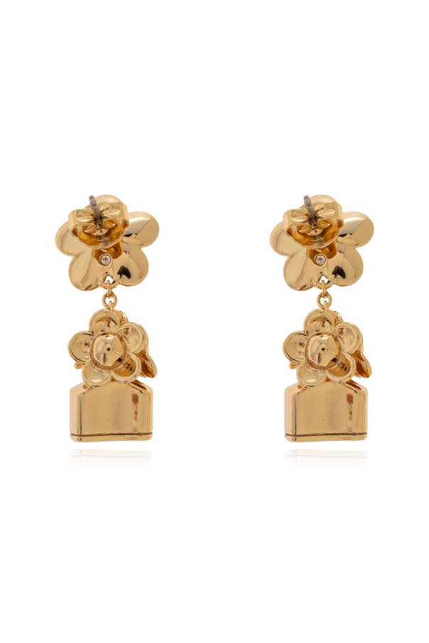 Marc Jacobs Messing-Ohrringe