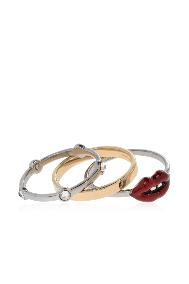 Set of three rings od Marc Jacobs