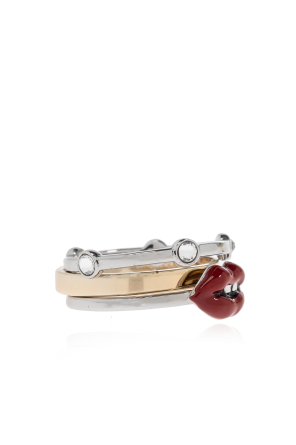 Marc Jacobs Zestaw trzech pierścieni