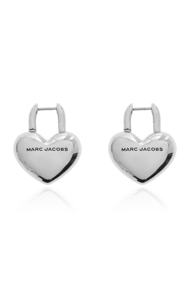 Marc Jacobs Brass heart earrings