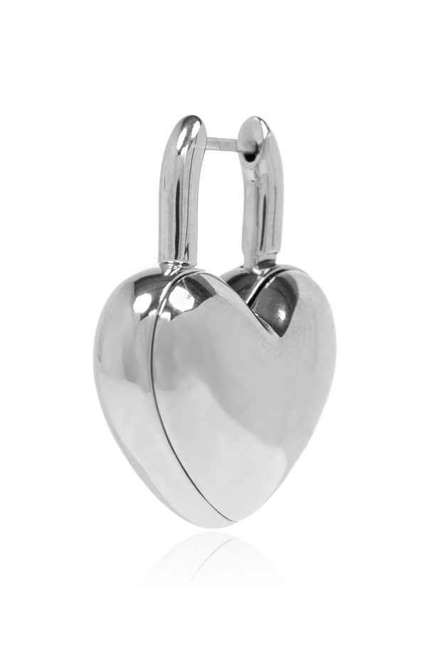 Marc Jacobs Brass heart earrings