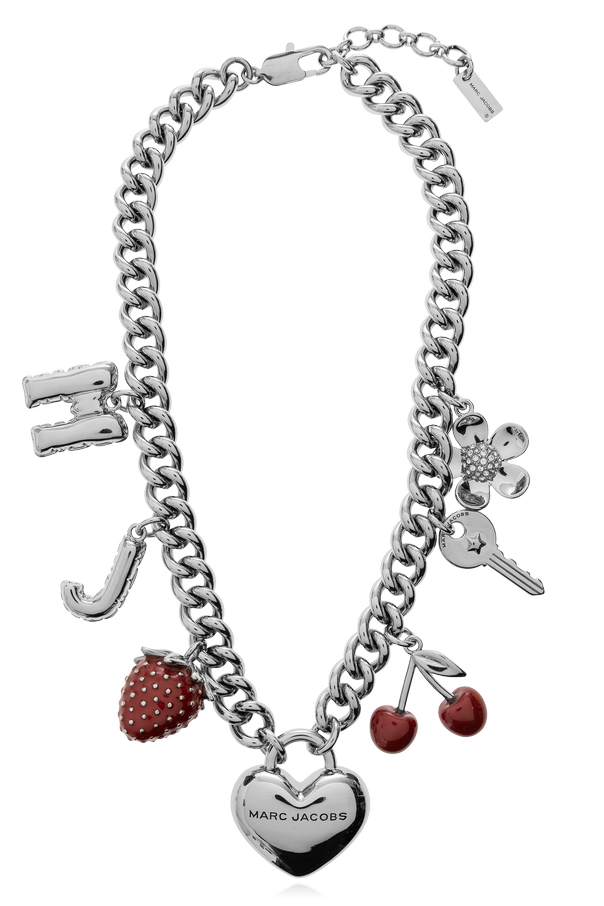 Marc Jacobs Brass necklace with pendants