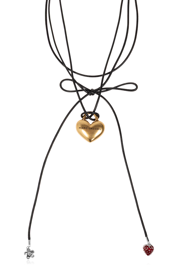 Heart pendant necklace od Marc Jacobs