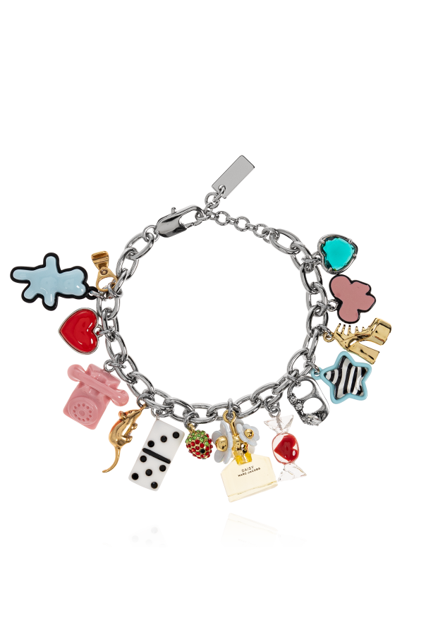 Bracelet with colorful charms od Marc Jacobs