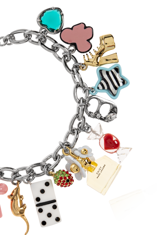 Marc Jacobs Pulsera con colgantes de colores