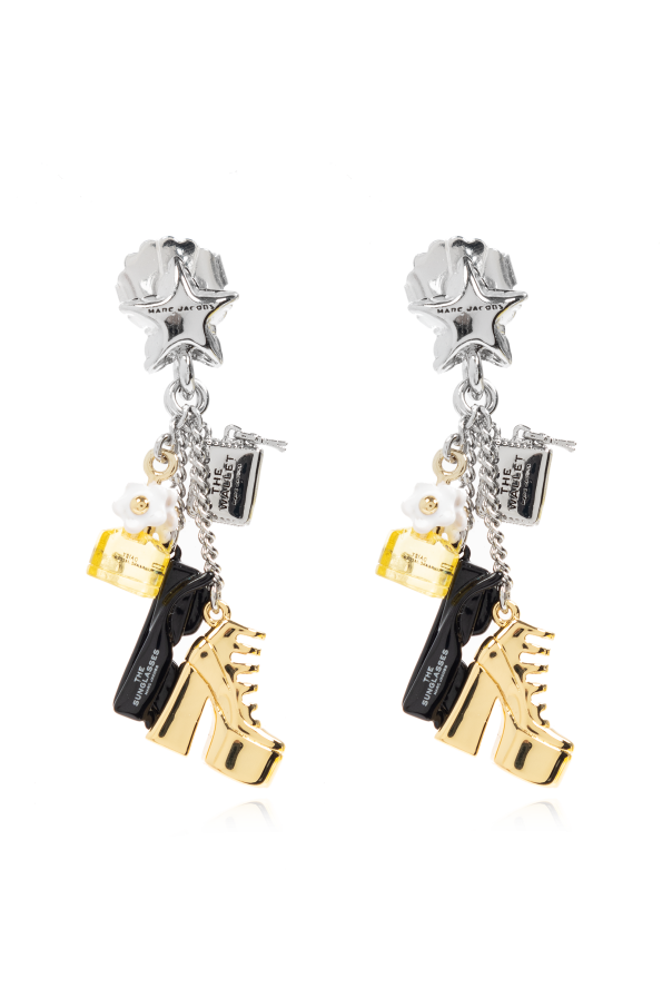 Earrings with pendants od Marc Jacobs