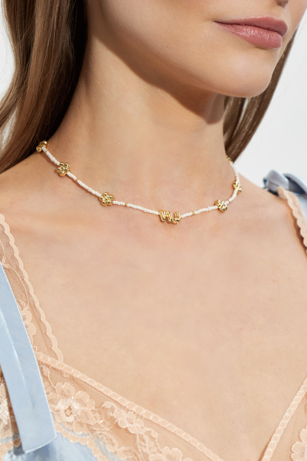 Marc Jacobs Necklace with a floral motif