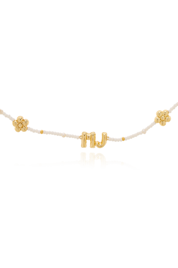 Marc Jacobs Necklace with a floral motif