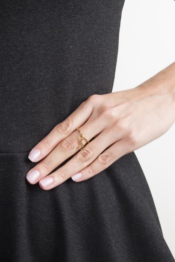 saint laurent monogram ring