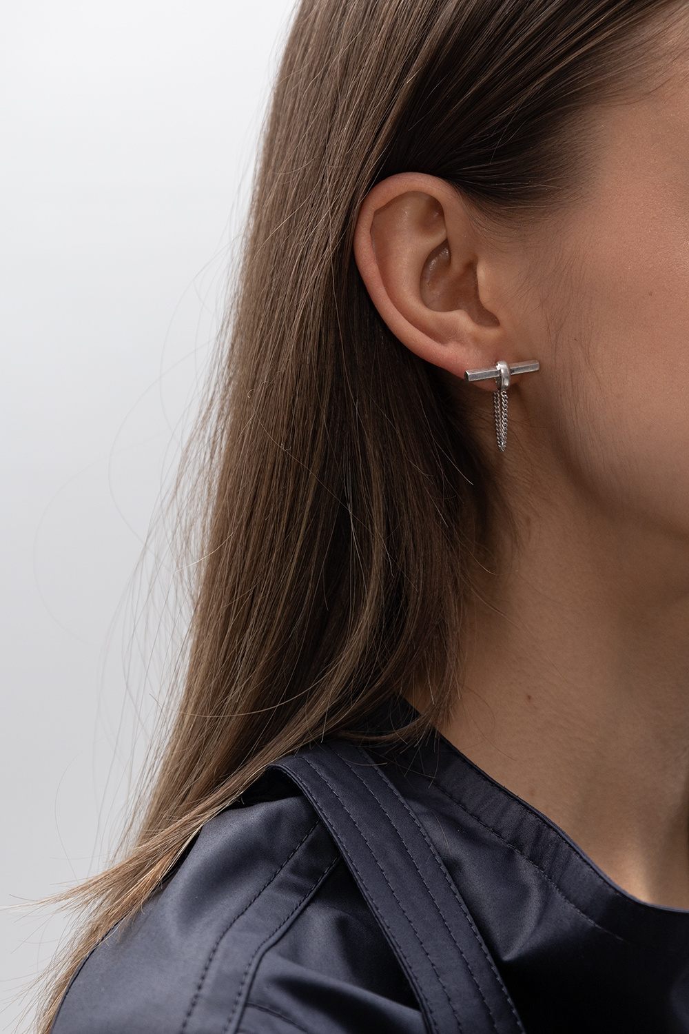 AllSaints Earrings with logo