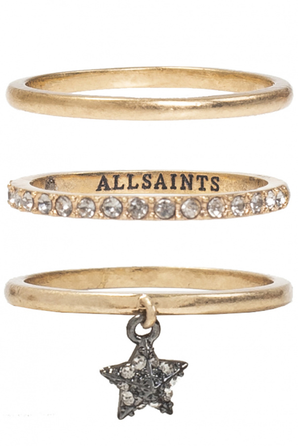 AllSaints ‘Cosma’ set of rings