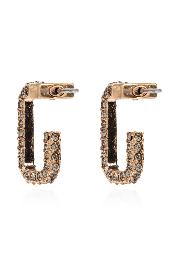 AllSaints Pendientes con cristales brillantes