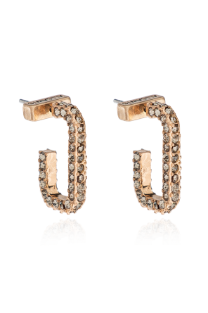 Kolczyki z połyskującymi kryształami