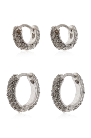 Set of brass earrings