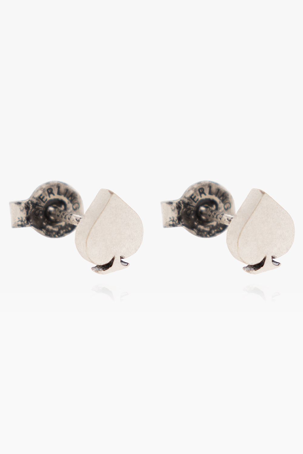 AllSaints ‘Spade’ silver earrings