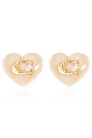 Heart-shaped earrings