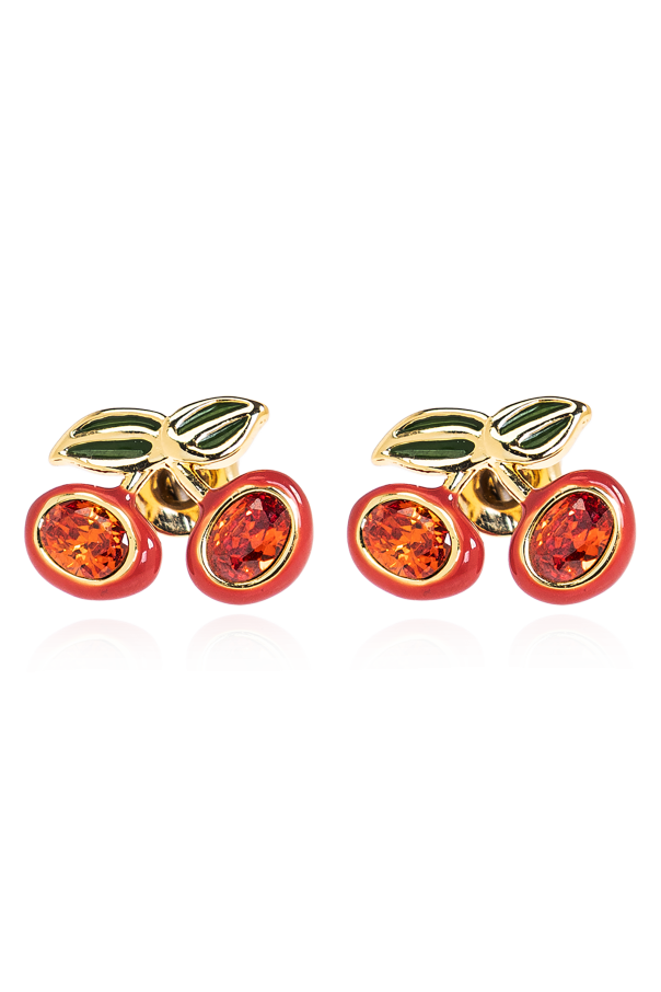 Cherry motif earrings od Coach