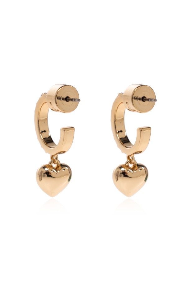 Coach Earrings with shimmering crystals