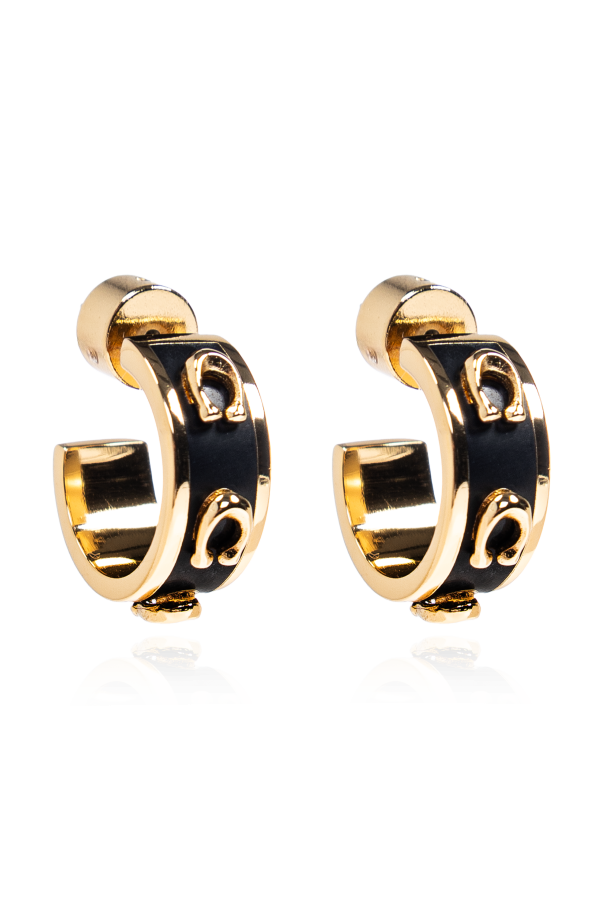 Earrings with logo od Coach