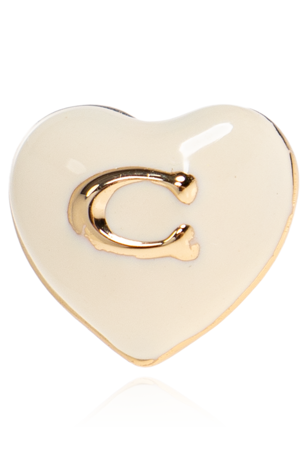 Coach Herzförmige Ohrringe
