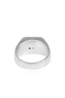 AllSaints SILVER Brass signet ring Alldis