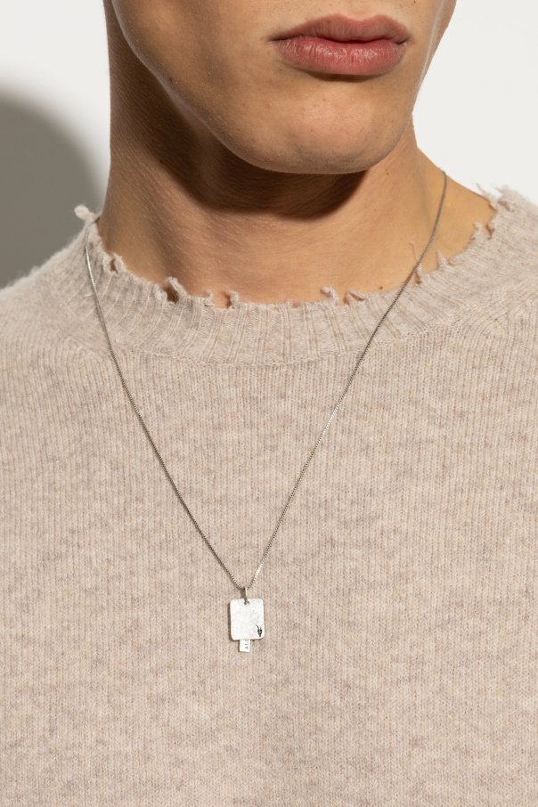 AllSaints Logo Necklace