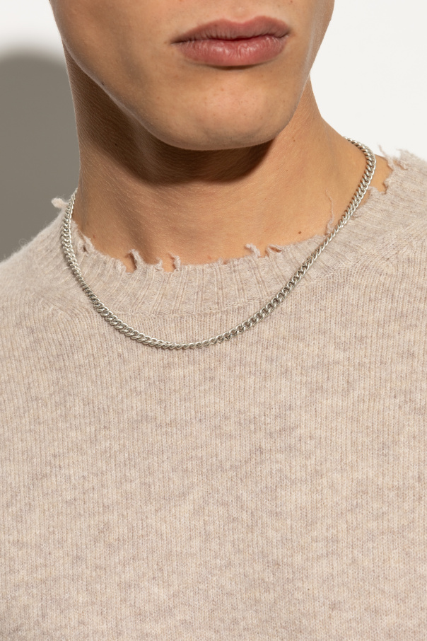 AllSaints Brass Necklace